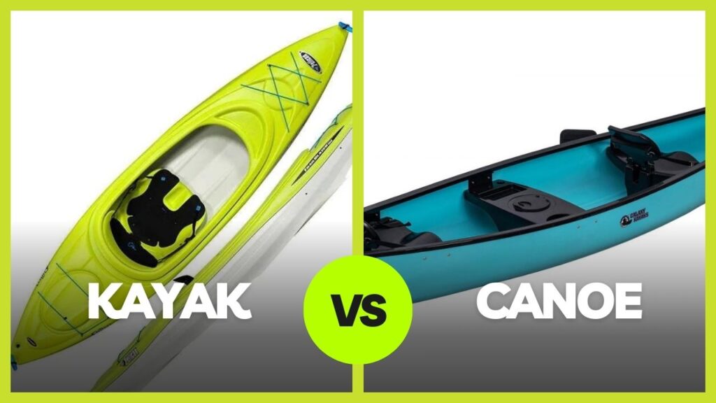 Difference Between a Kayak and a Canoe