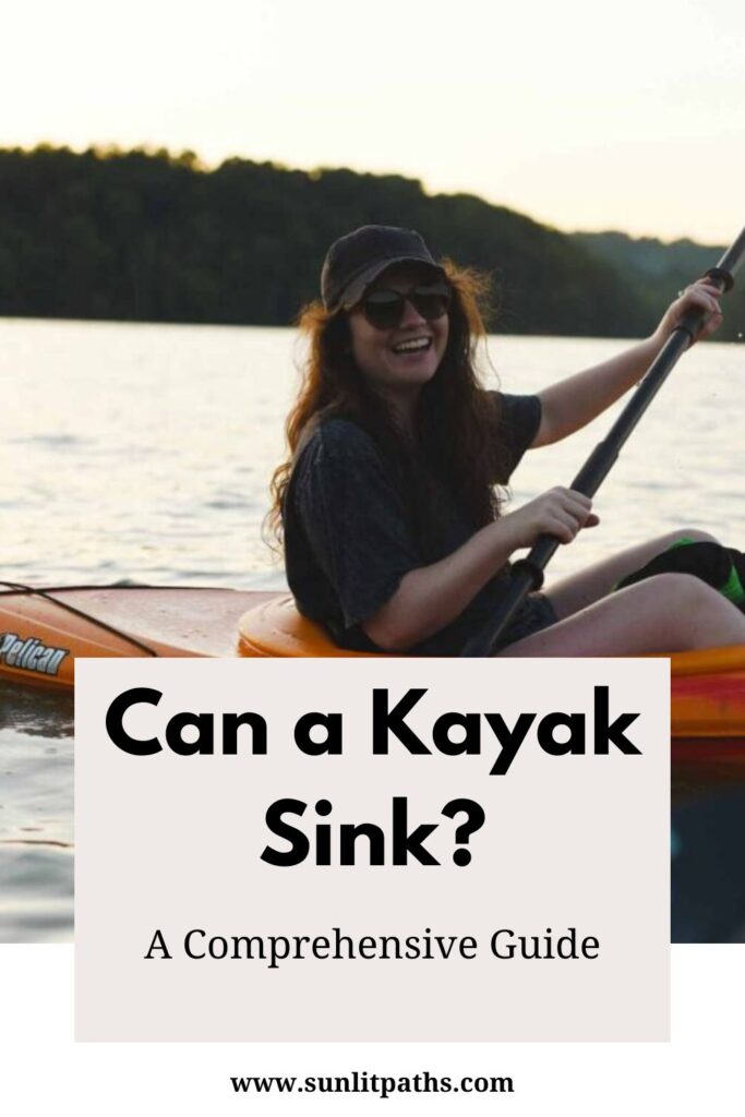 can a kayak sink?
